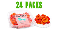Salteez Candy - Spicy Peach Rings - 24 Pack Case - FREE SHIPPING!