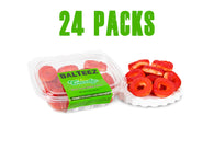 Salteez Candy - Spicy Strawberry Rings - 24 Pack Case - FREE SHIPPING!