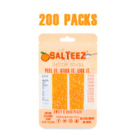 Salteez Seltzer Strips - Sweet & Sour Peach Flavor - 200 Pack Case - FREE SHIPPING!