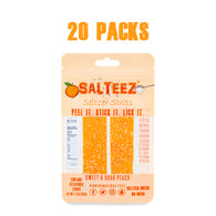 Salteez Seltzer Strips - Sweet & Sour Peach Flavor - 20 Pack Case - FREE SHIPPING!
